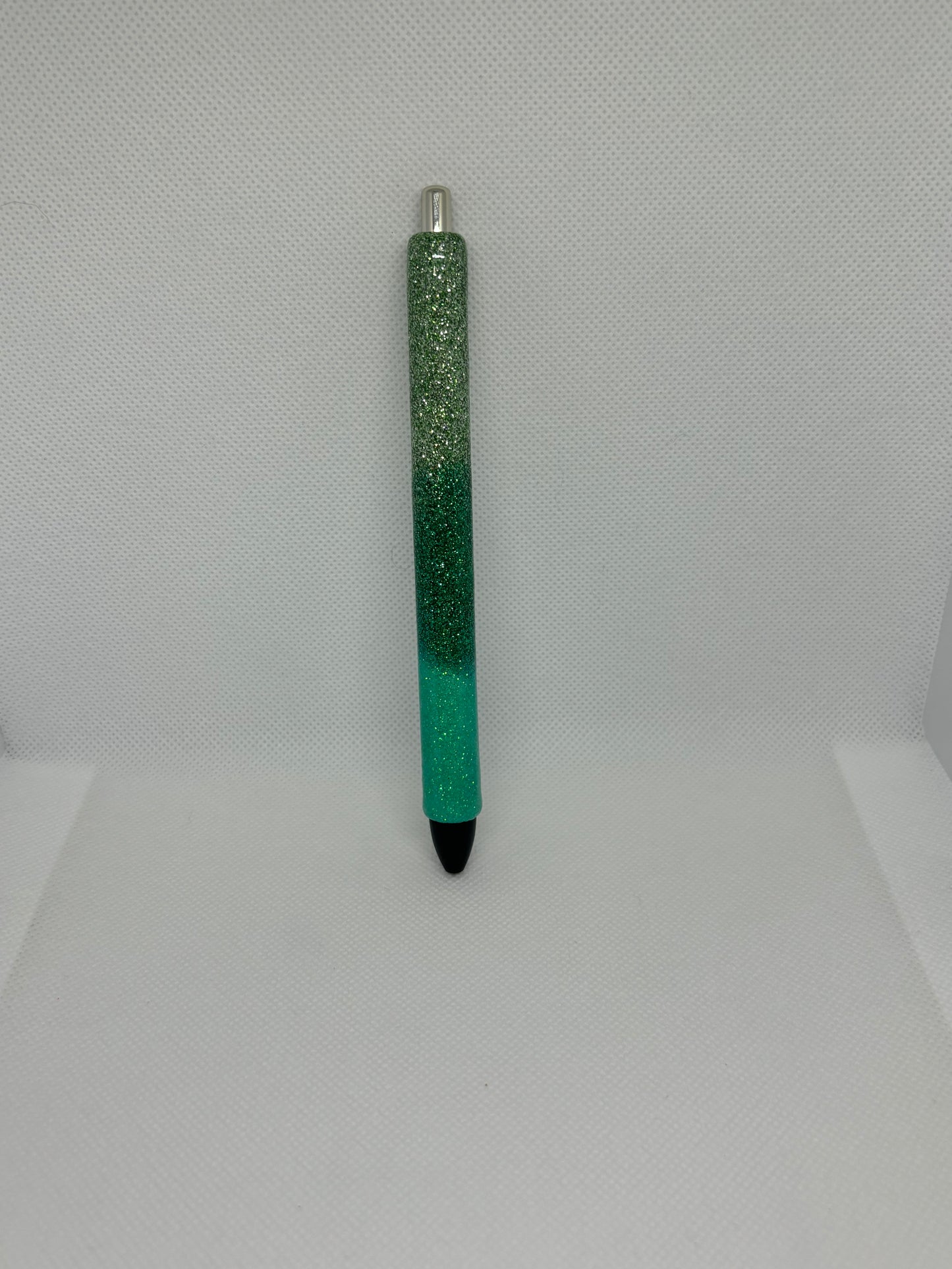 Green shades glitter pen