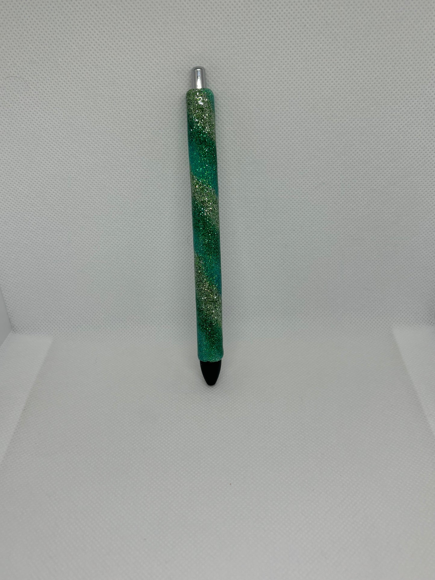 Green swirl pen