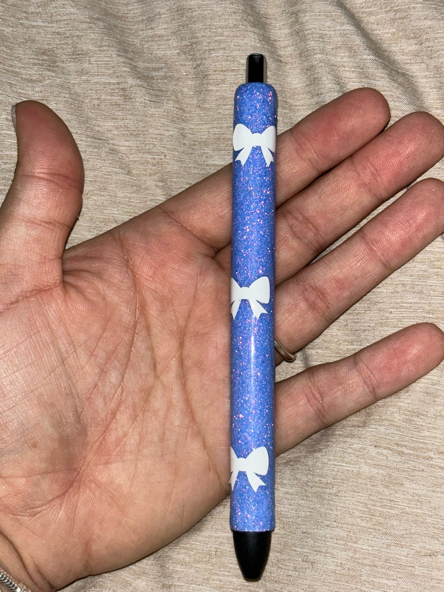 Blue Raspberry Glitter Pen