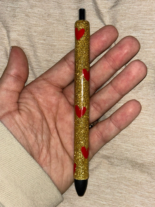 Gold Glitter Pen