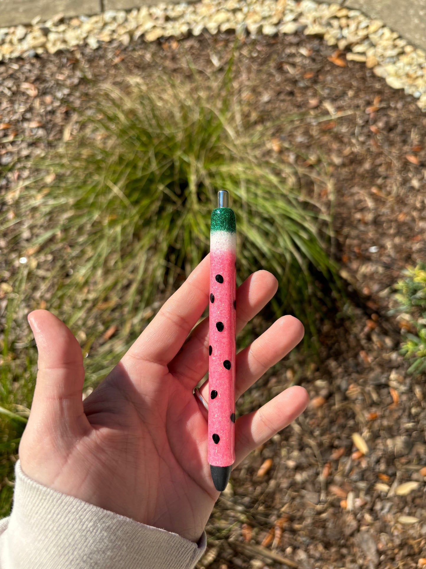 Watermelon slice pen