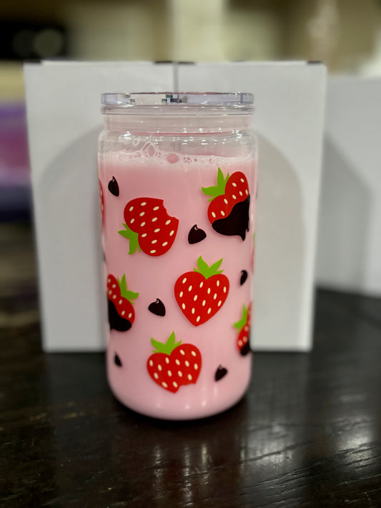 Strawberry Milk 16oz cup